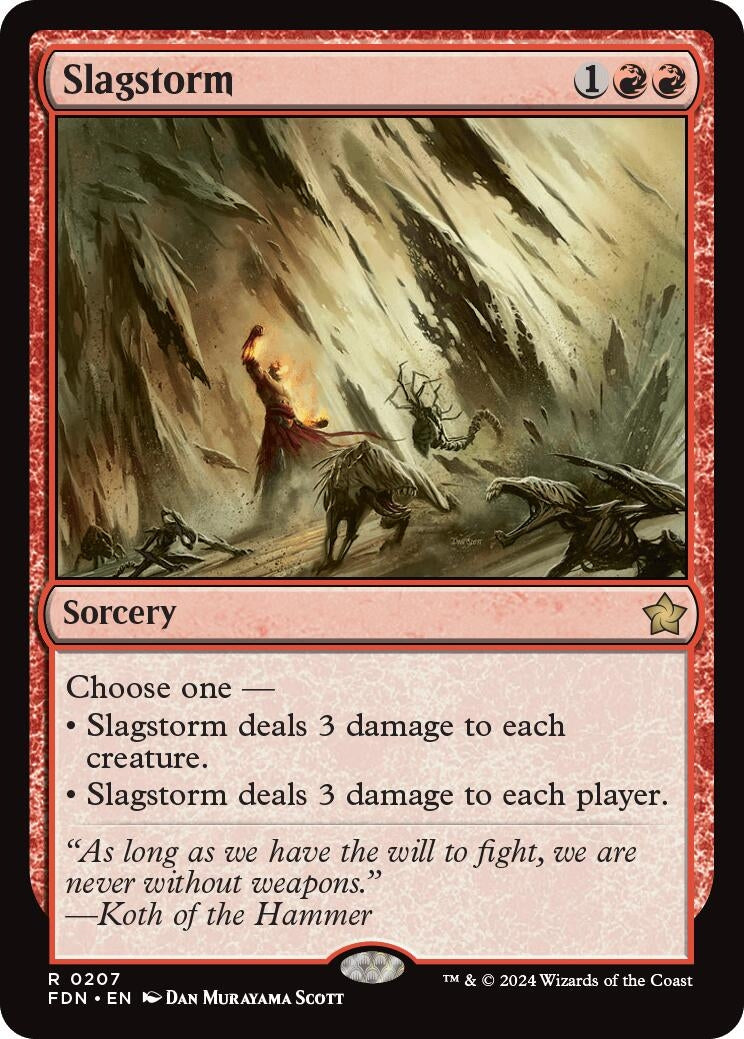 Slagstorm (207) (Foundations) (FDN)