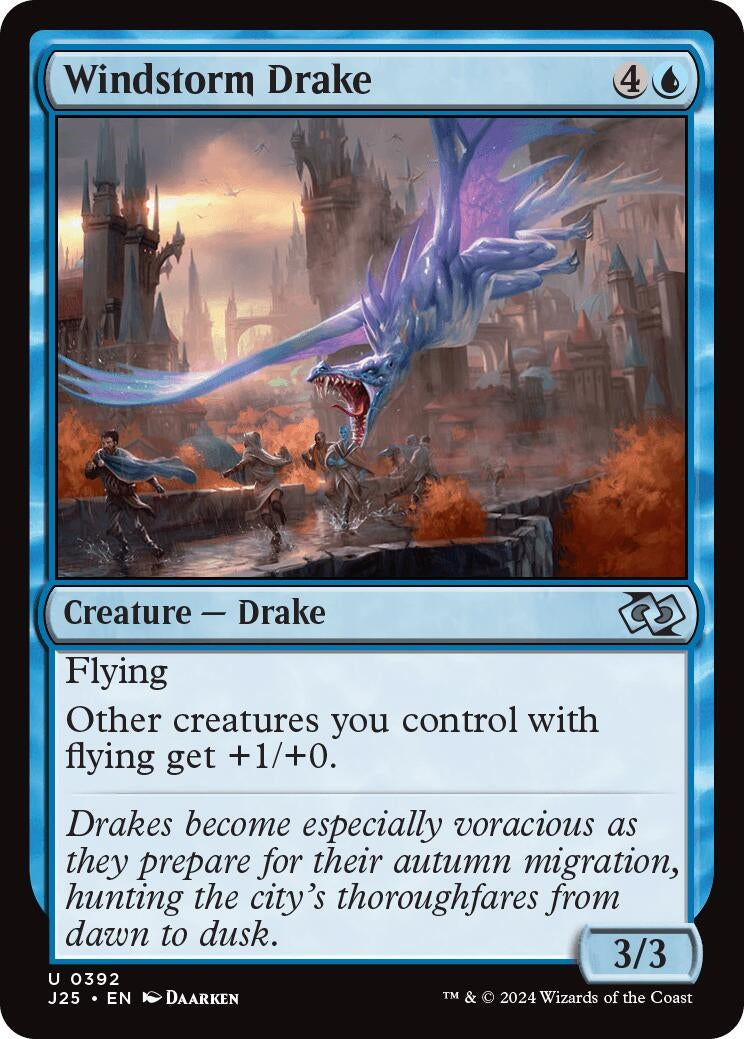 Image for Windstorm Drake (392) - Magic: The Gathering