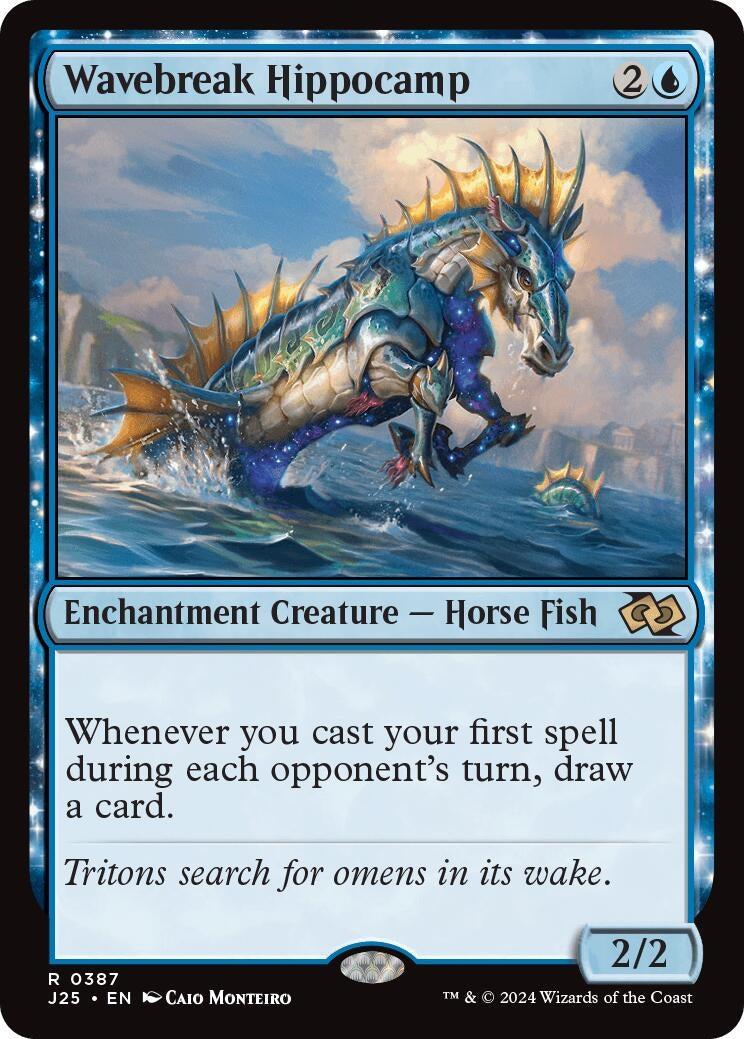 Image for Wavebreak Hippocamp (387) - Magic: The Gathering