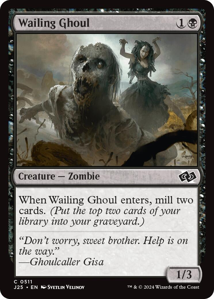Image for Wailing Ghoul (511) - Magic: The Gathering