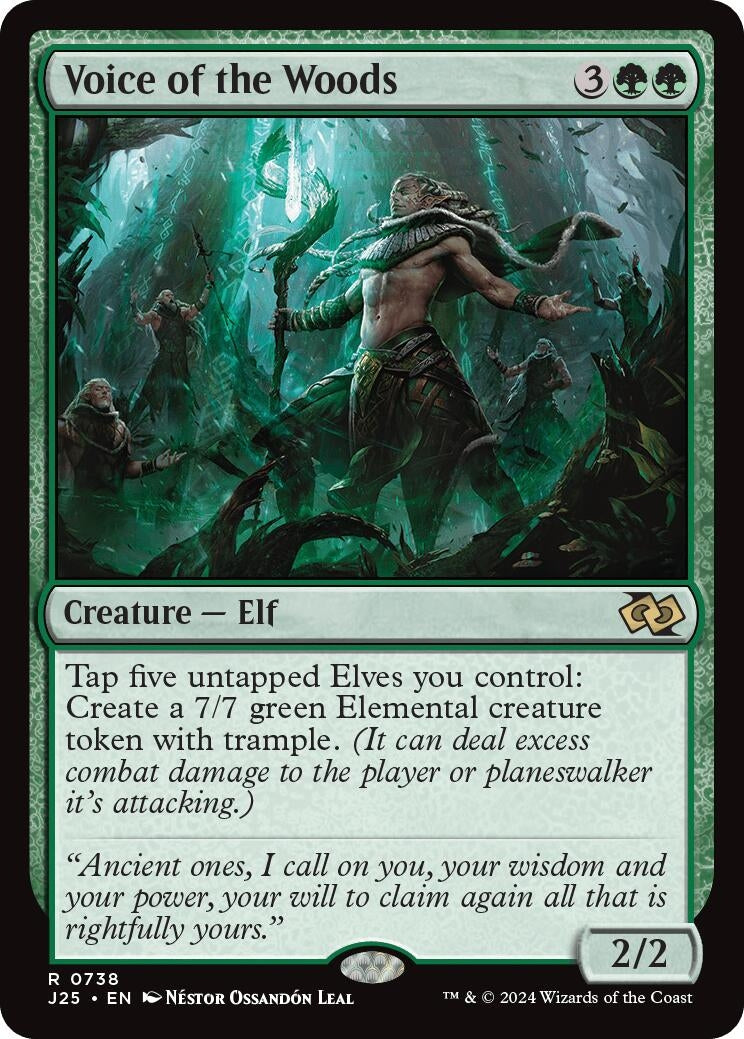 Image for Voice of the Woods (738) - Magic: The Gathering