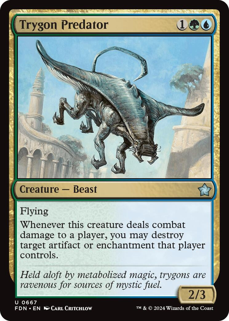 Trygon Predator (667) (Foundations) (FDN)