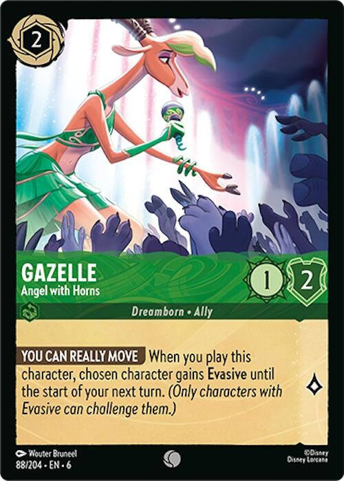 Gazelle - Angel with Horns (88/204) (Azurite Sea)