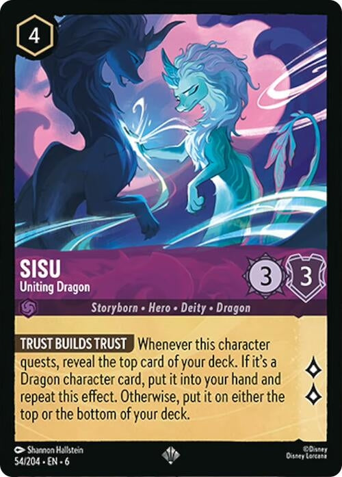Sisu - Uniting Dragon (54/204) (Azurite Sea)