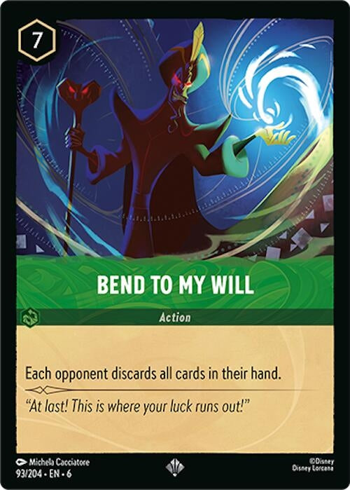 Bend to My Will (93/204) (Azurite Sea)