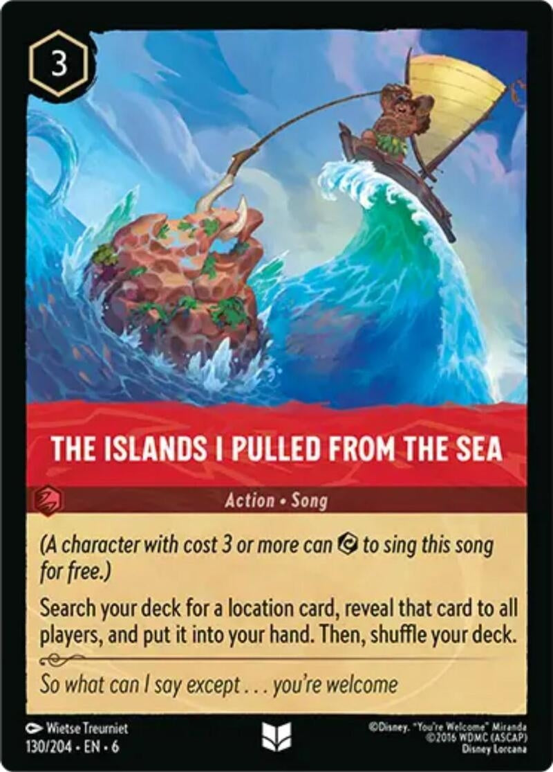 The Islands I Pulled From The Sea (130/204) (Azurite Sea)