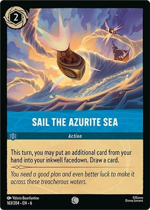 Sail the Azurite Sea (163/204) (Azurite Sea)
