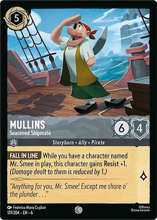 Mullins - Seasoned Shipmate (177/204) (Azurite Sea)