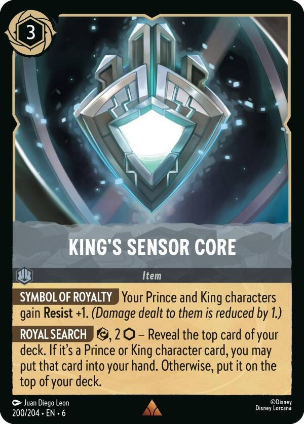 King's Sensor Core (200/204) (Azurite Sea)