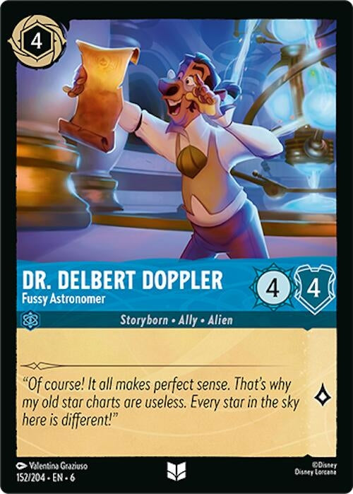 Dr. Delbert Doppler - Fussy Astronomer (152/204) (Azurite Sea)