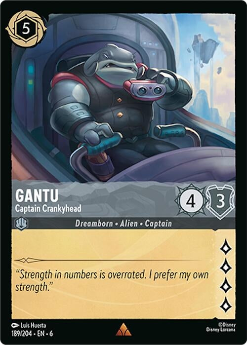 Gantu - Captain Crankyhead (189/204) (Azurite Sea)