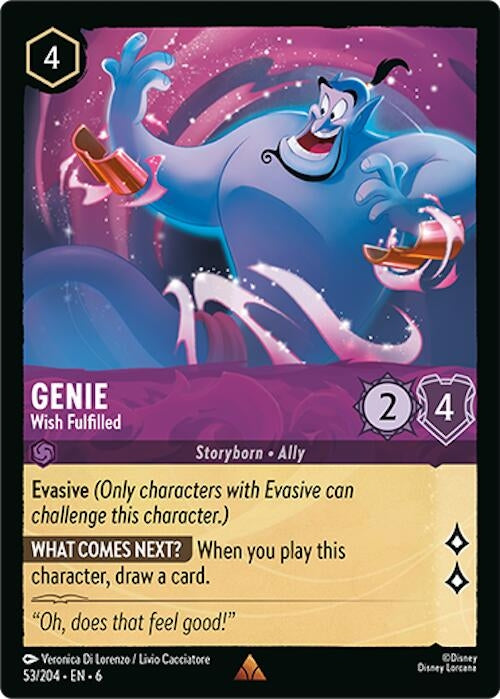 Genie - Wish Fulfilled (53/204) (Azurite Sea)
