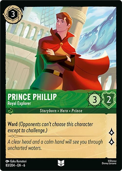 Prince Phillip - Royal Explorer (83/204) (Azurite Sea)