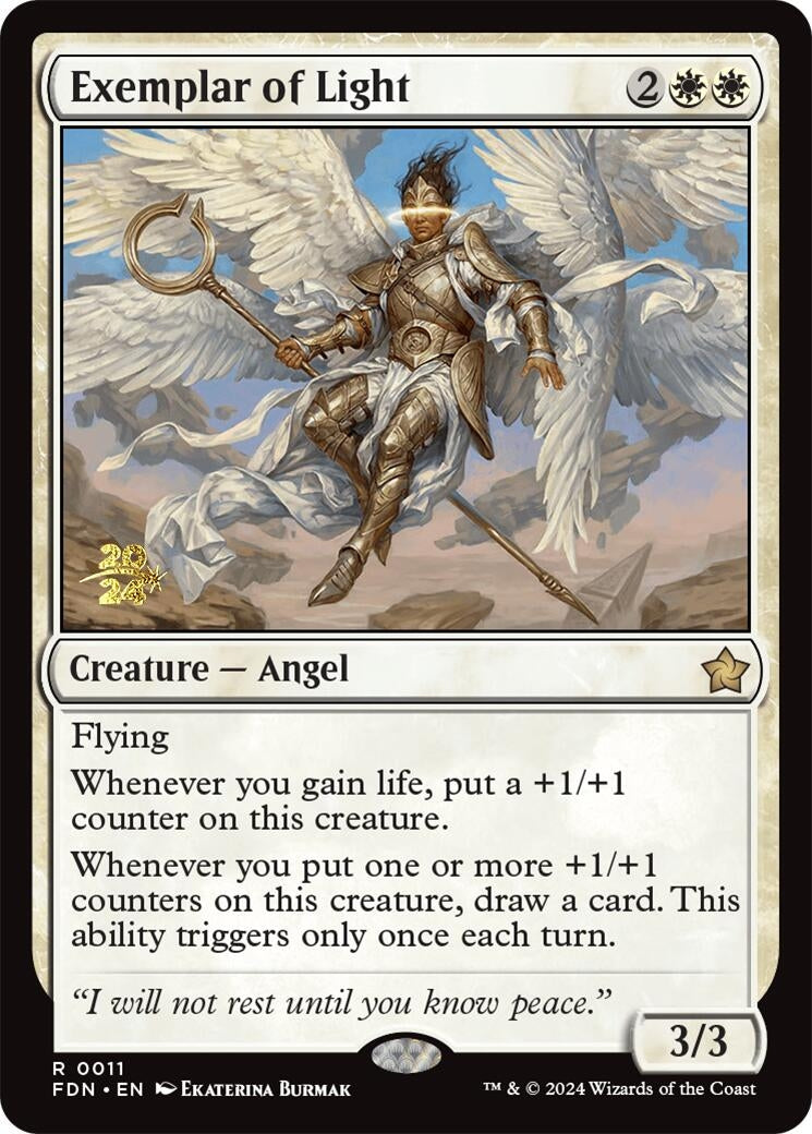 Exemplar of Light (11) (Prerelease Cards)