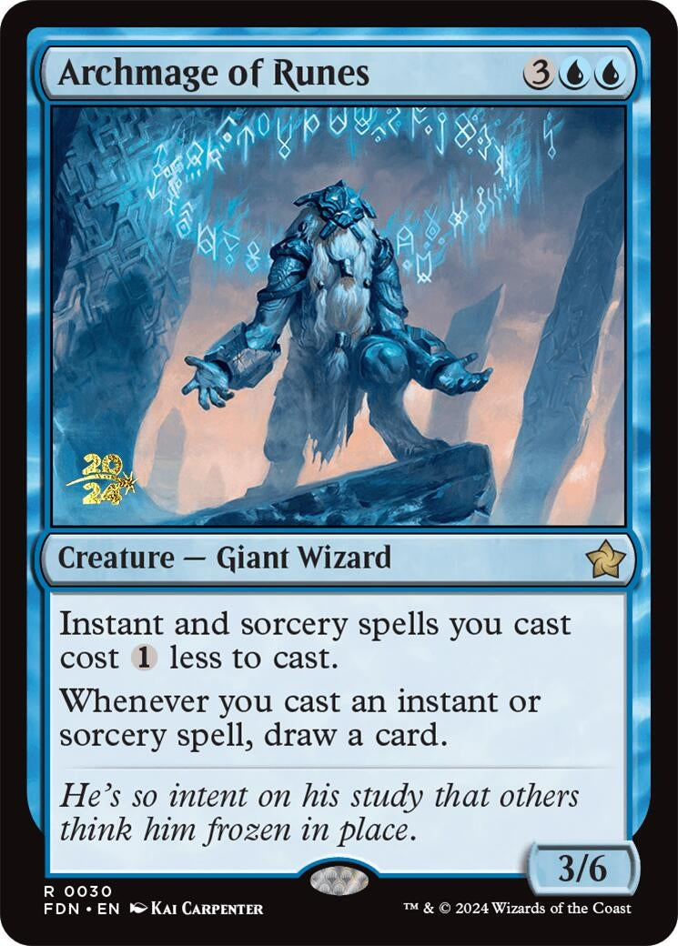 Archmage of Runes (30) (Prerelease Cards)