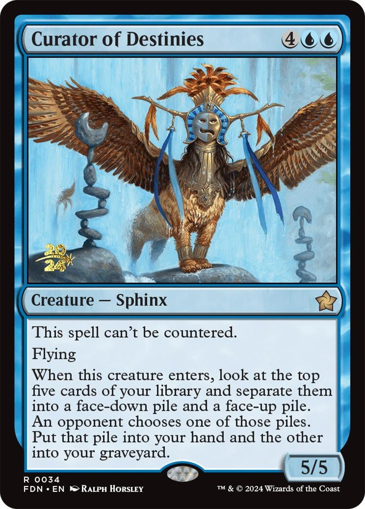 Curator of Destinies (34) (Prerelease Cards)