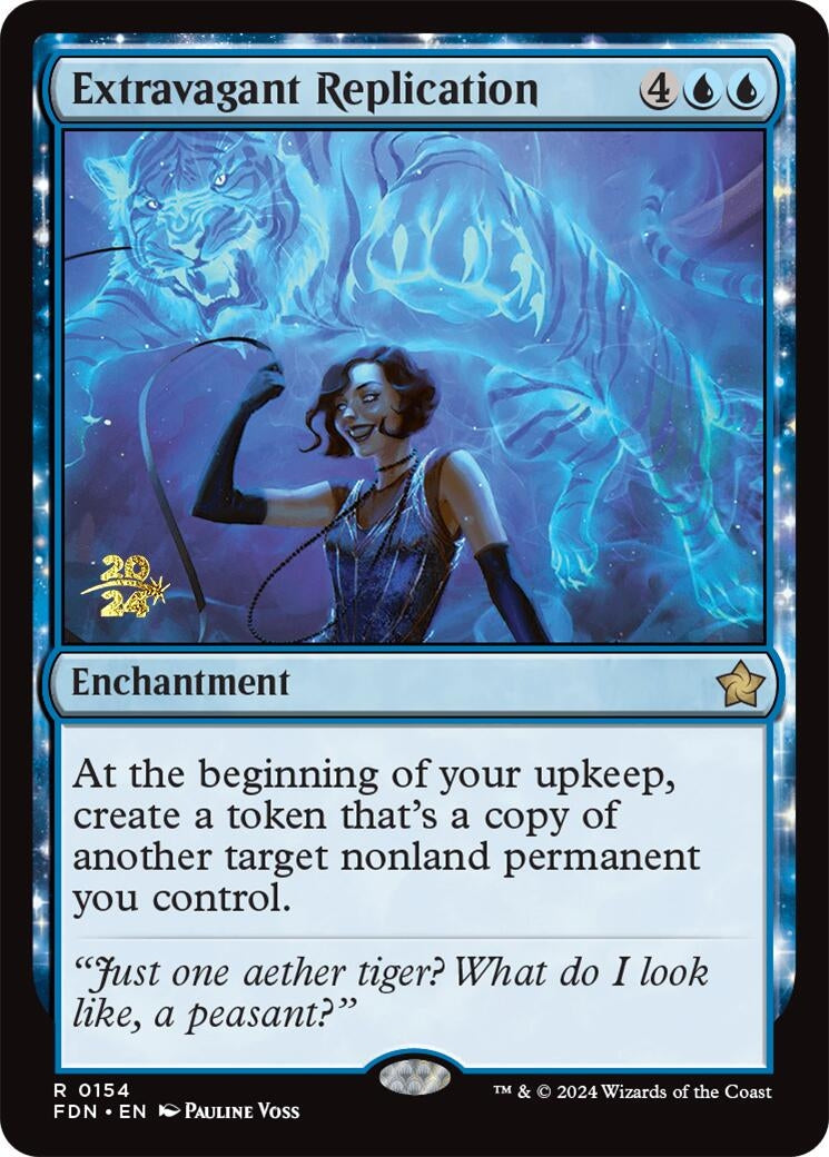 Extravagant Replication (154) (Prerelease Cards)