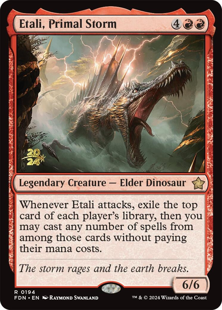 Etali, Primal Storm (FDN) (194) (Prerelease Cards)