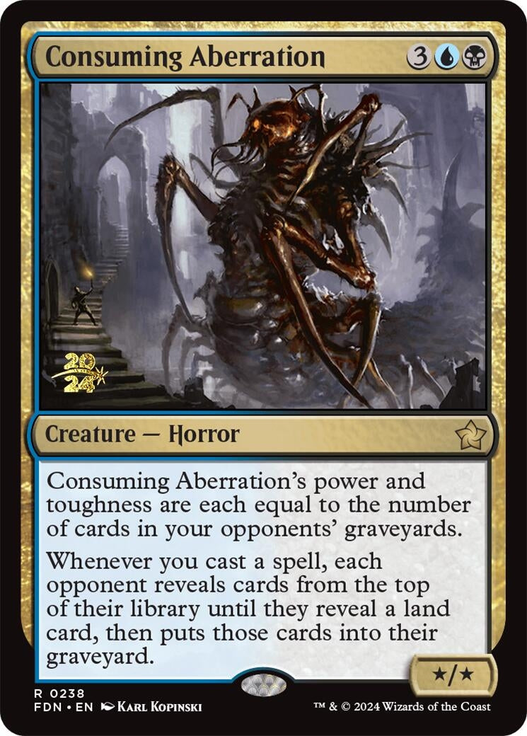 Consuming Aberration (FDN) (238) (Prerelease Cards)