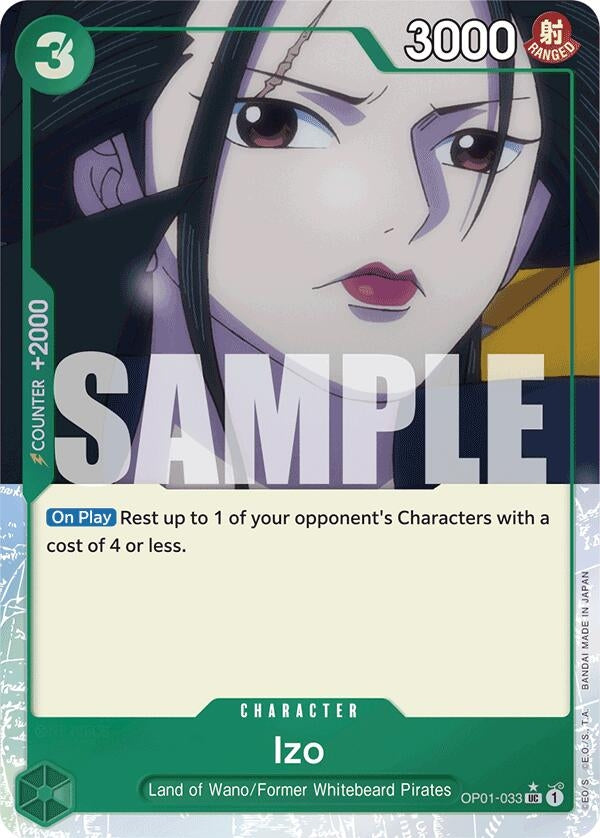 Izo (OP01-033) (Full Art) (OP01-033) (Premium Booster -The Best-)