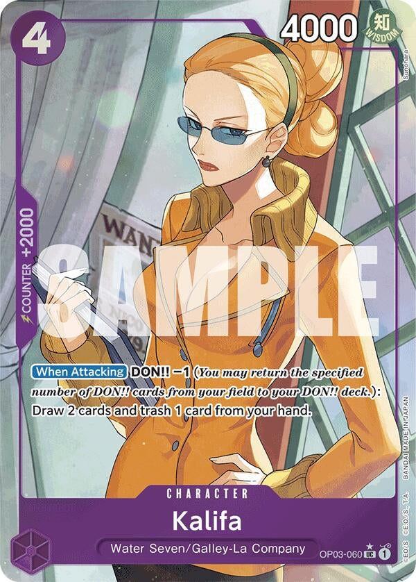 Kalifa (Full Art) (OP03-060) (Premium Booster -The Best-)