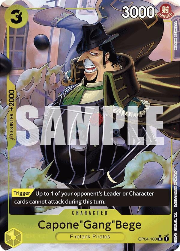 Capone"Gang"Bege (OP04-100) (Full Art) (OP04-100) (Premium Booster -The Best-)