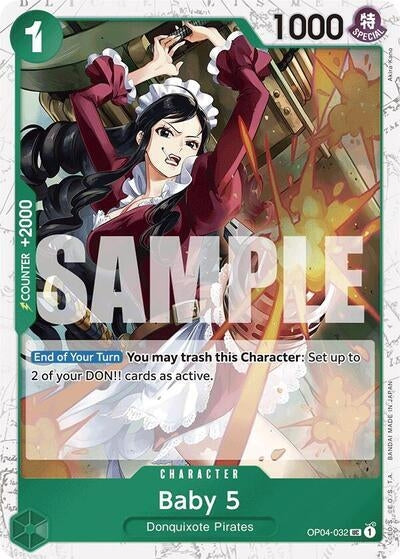 Baby 5 (OP04-032) (Jolly Roger Foil) (OP04-032) (Premium Booster -The Best-)