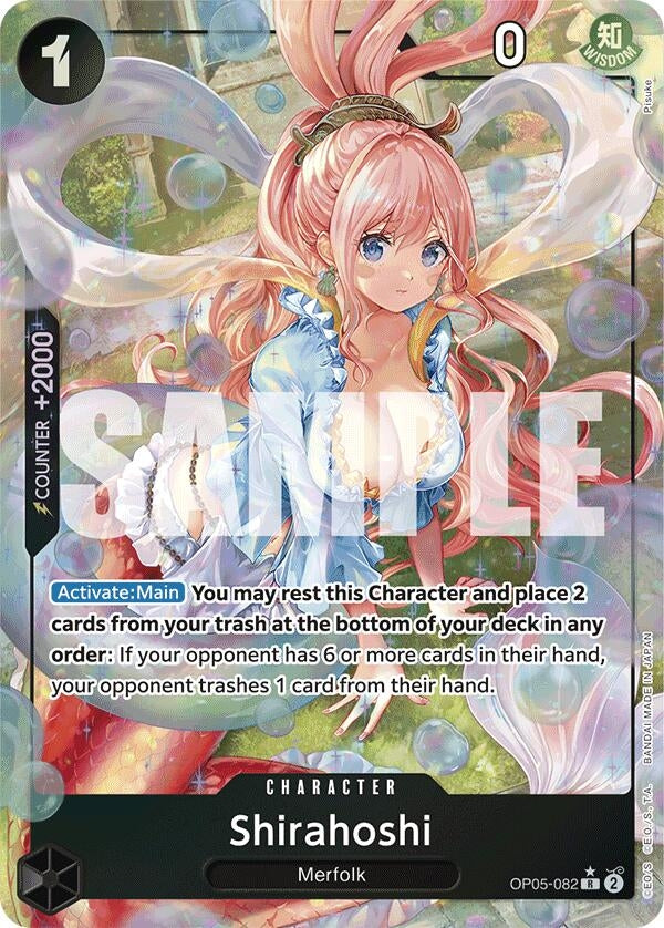 Shirahoshi (OP05-082) (Alternate Art) (OP05-082) (Premium Booster -The Best-)