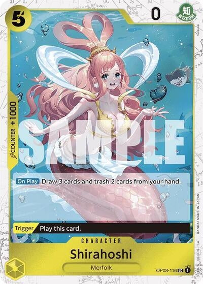 Shirahoshi (OP03-116) (Jolly Roger Foil) (OP03-116) (Premium Booster -The Best-)