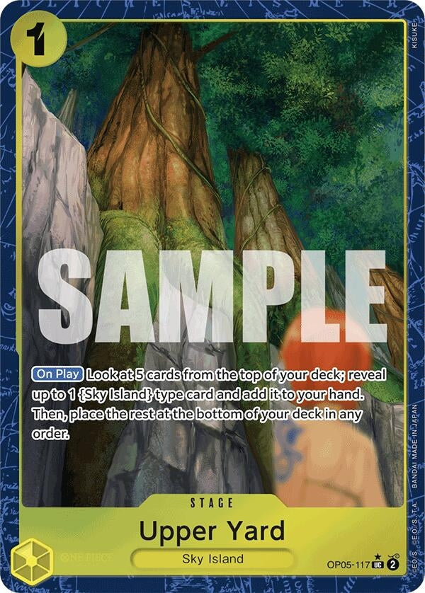 Upper Yard (Alternate Art) (OP05-117) (Premium Booster -The Best-)