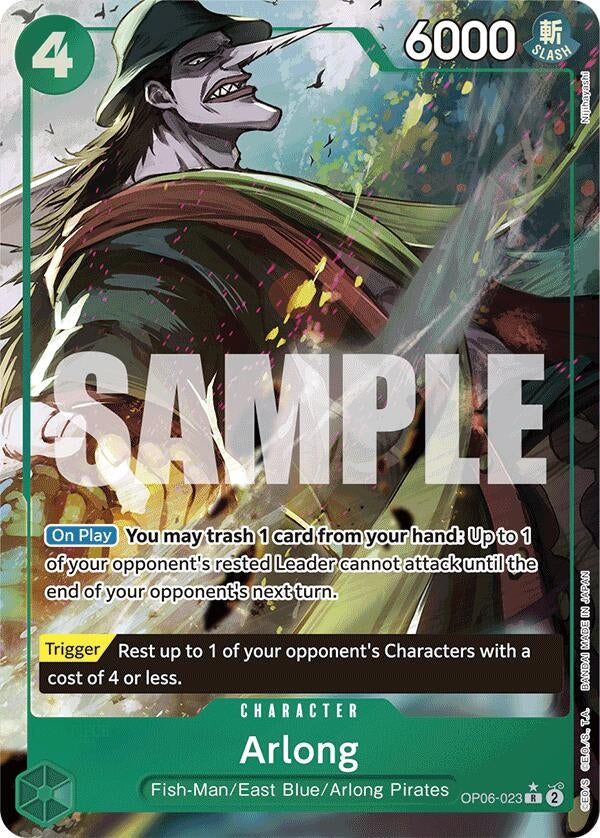 Arlong (Full Art) (OP06-023) (Premium Booster -The Best-)