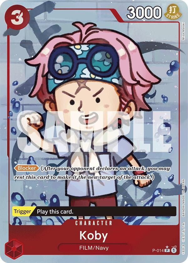Image for Koby (Full Art) (P-014) (Premium Booster -The Best-) - One Piece Card Game