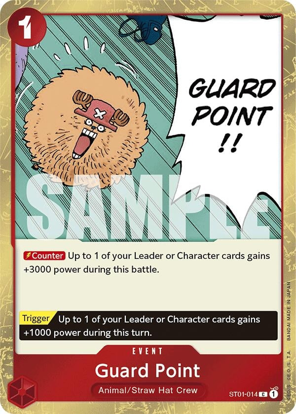 Guard Point (Jolly Roger Foil) (ST01-014) (Premium Booster -The Best-)