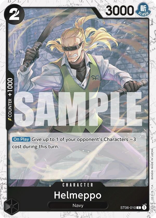 Helmeppo (Jolly Roger Foil) (ST06-010) (Premium Booster -The Best-)