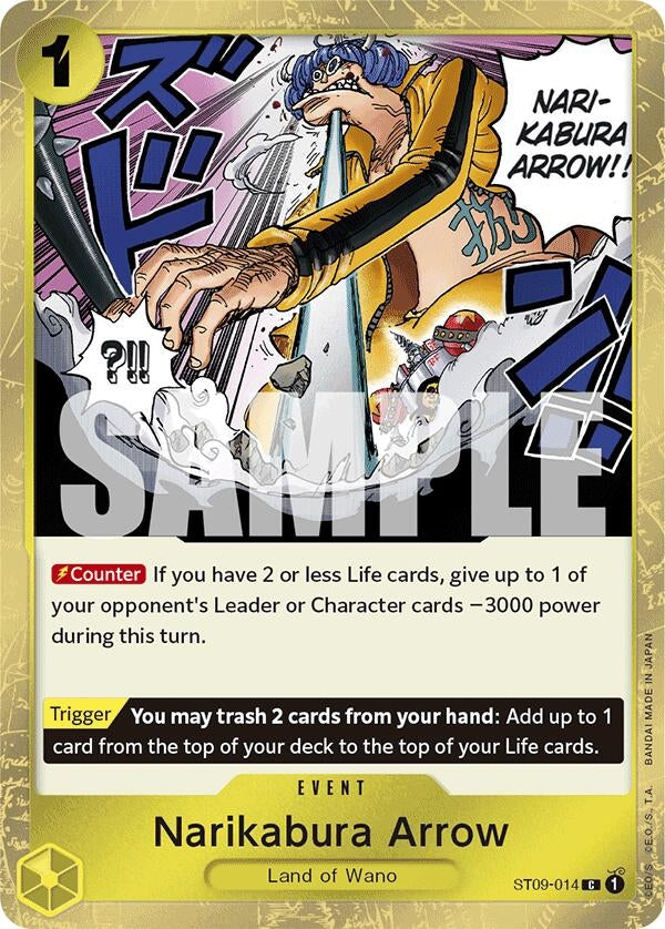 Narikabura Arrow (Jolly Roger Foil) (ST09-014) (Premium Booster -The Best-)