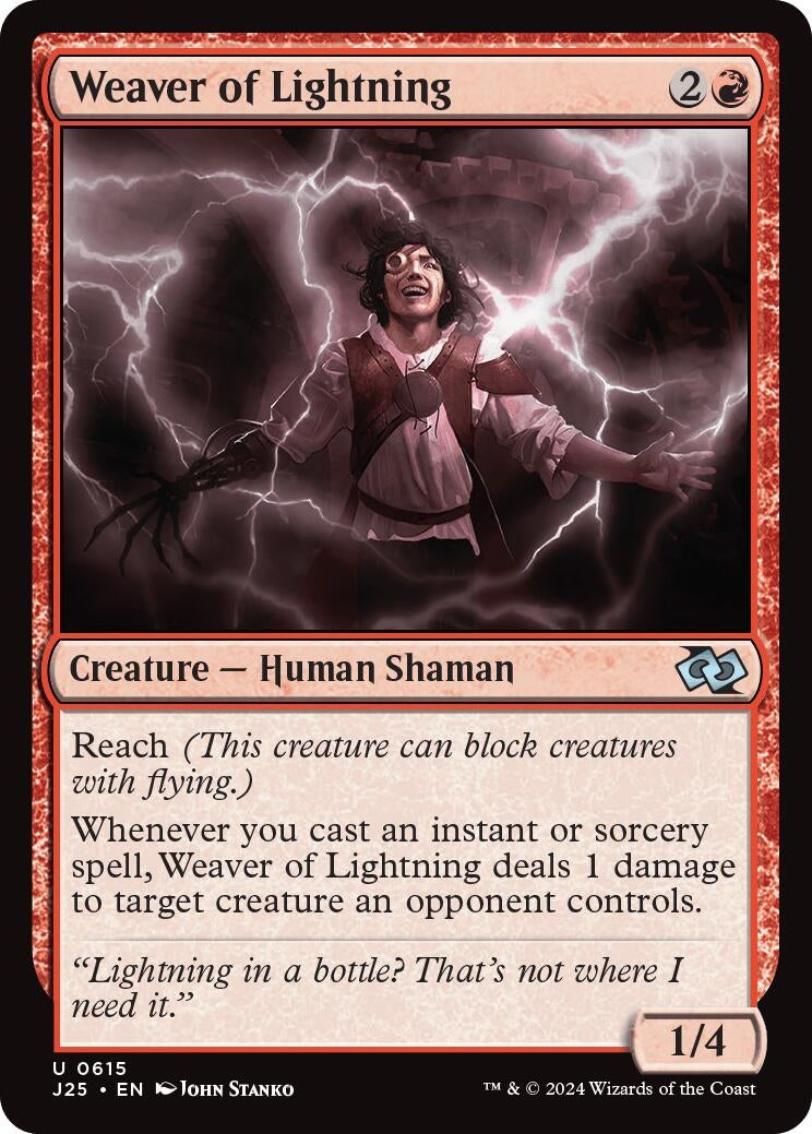 Image for Weaver of Lightning (615) - Magic: The Gathering