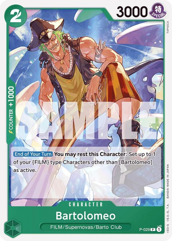 Bartolomeo (P-029) (Reprint) (P-029) (Premium Booster -The Best-)
