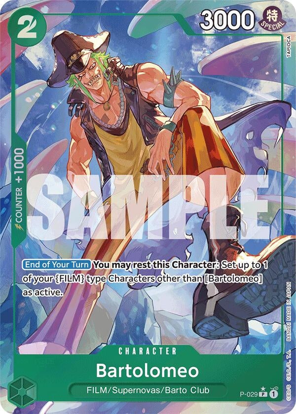 Bartolomeo (P-029) (Full Art) (P-029) (Premium Booster -The Best-)