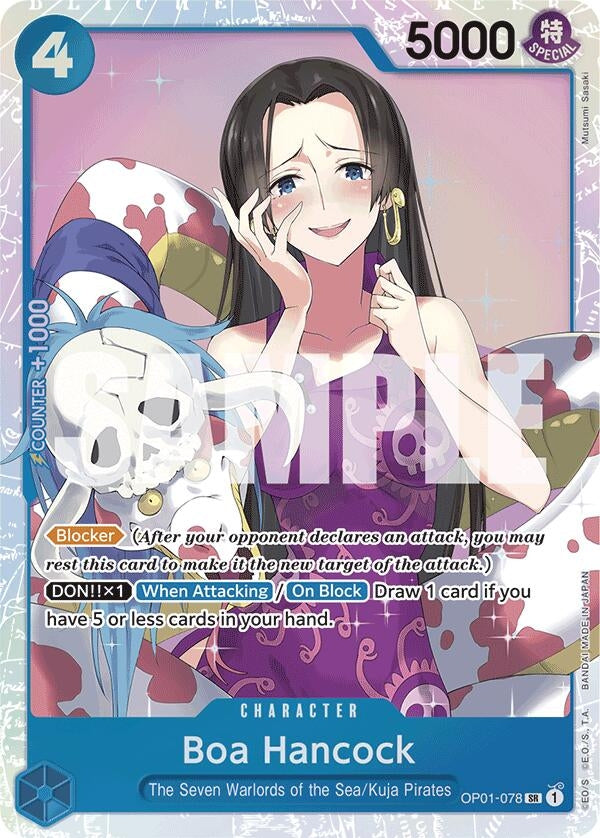 Boa Hancock (OP01-078) (Reprint) (OP01-078) (Premium Booster -The Best-)