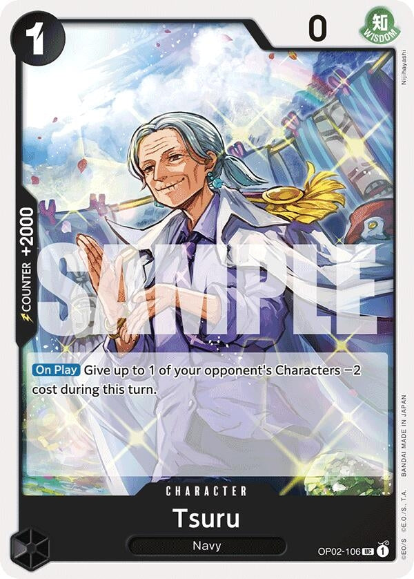 Tsuru (Reprint) (OP02-106) (Premium Booster -The Best-)