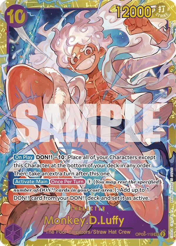 Monkey.D.Luffy (OP05-119) (Reprint) (OP05-119) (Premium Booster -The Best-)