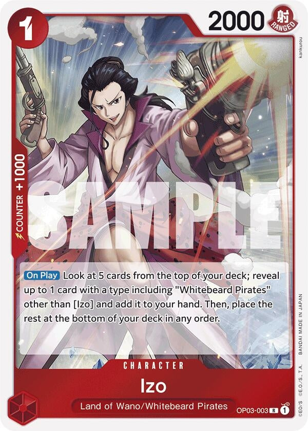 Izo (OP03-003) (Reprint) (OP03-003) (Premium Booster -The Best-)