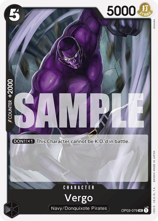 Vergo (Reprint) (OP03-079) (Premium Booster -The Best-)