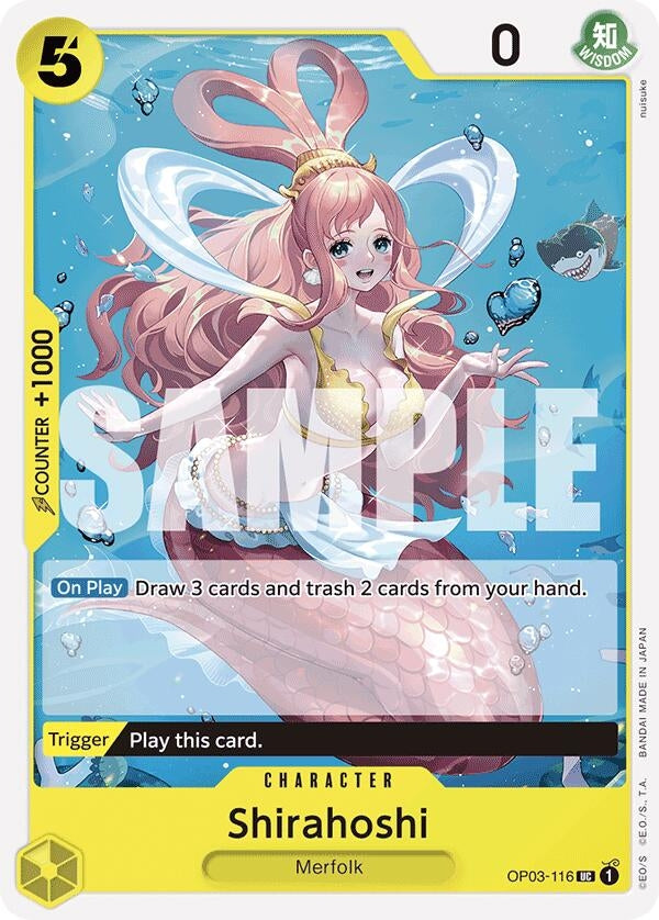 Shirahoshi (OP03-116) (Reprint) (OP03-116) (Premium Booster -The Best-)