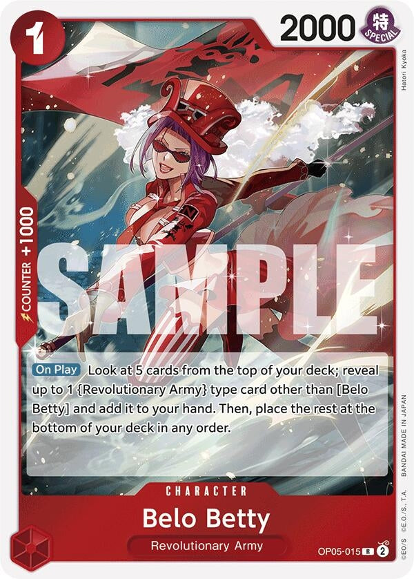 Belo Betty (OP05-015) (Reprint) (OP05-015) (Premium Booster -The Best-)