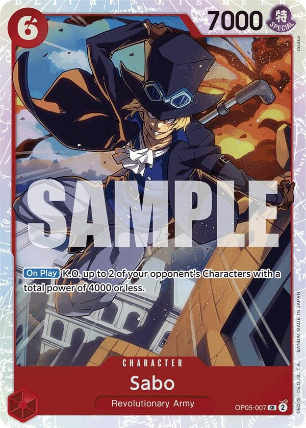 Sabo (OP05-007) (Reprint) (OP05-007) (Premium Booster -The Best-)