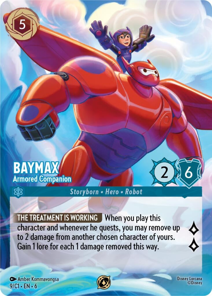 Baymax - Armored Companion (9) (Disney Lorcana Promo Cards)