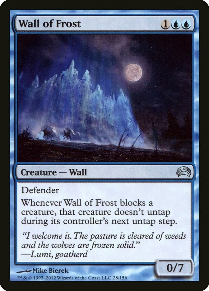 Image for Wall of Frost (28) - Magic: The Gathering