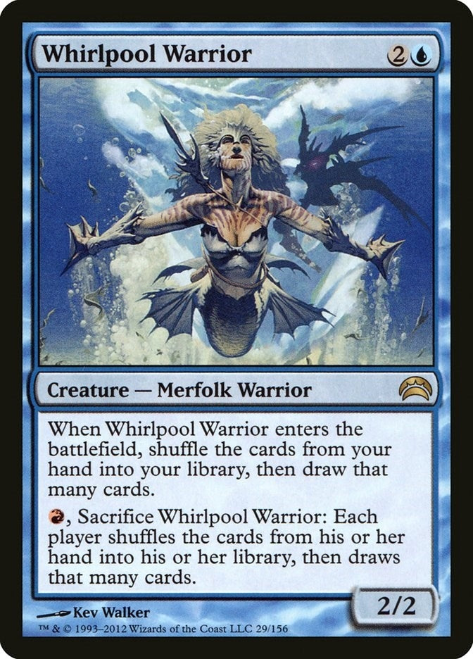 Image for Whirlpool Warrior (29) - Magic: The Gathering