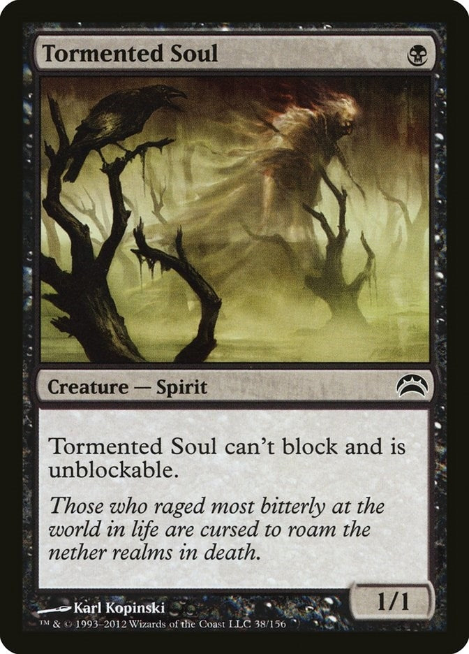 Image for Tormented Soul (38) - Magic: The Gathering
